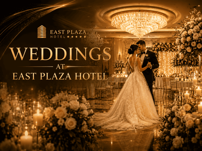 Кажете „Да“ на мечтаната сватба в East Plaza Hotel